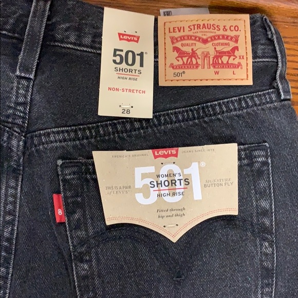 Levi's Pants - New - Levi’s black Jean shorts